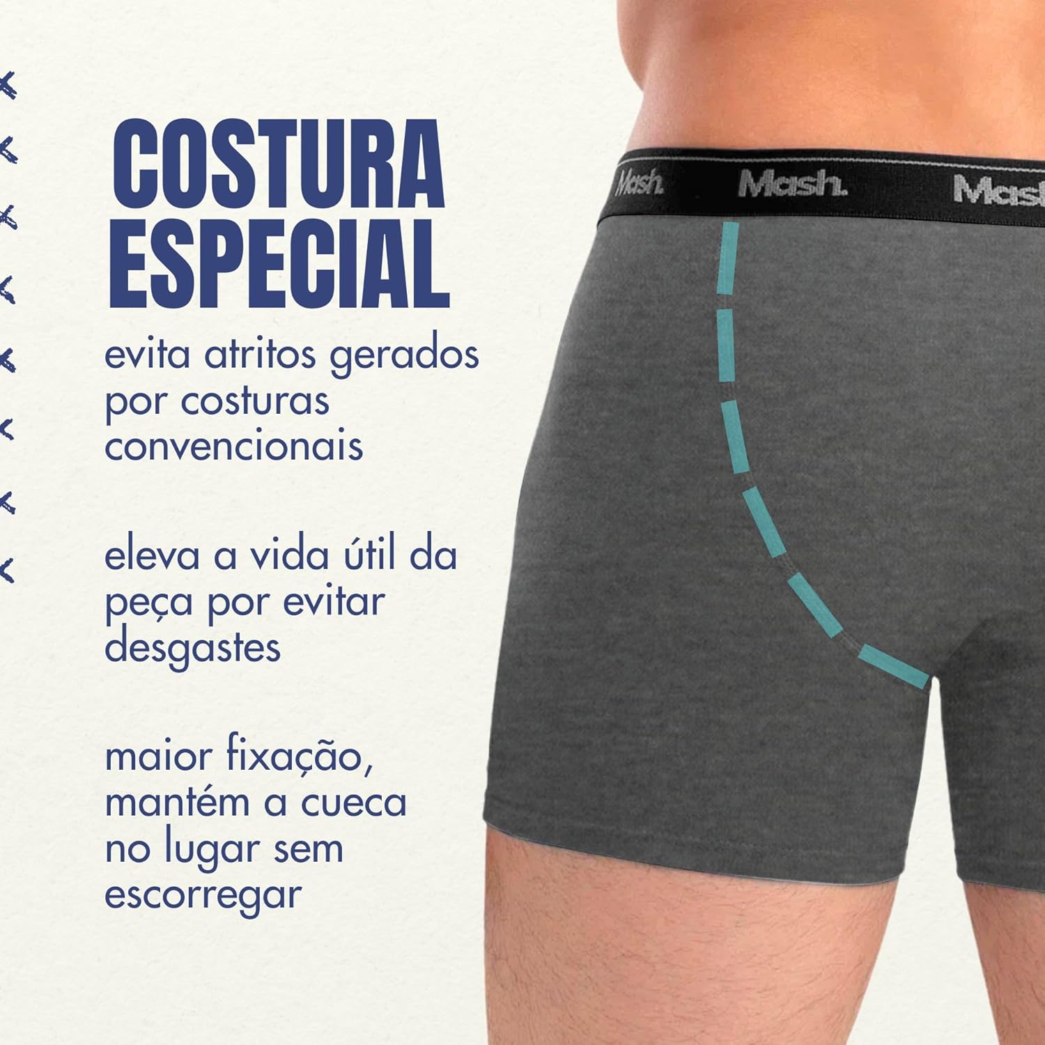 Kit 2 Cuecas Boxer Plus Size Mash Antiassadura Cotton Algodão Respirável Masculina em promoção! Veja a oferta e mais achadinhos de Moda íntima 6 Hoje é o melhor dia para comprar Kit 2 Cuecas Boxer Plus Size Mash Antiassadura Cotton Algodão Respirável Masculina com aquele preço maroto! Promoção! Aproveite a oferta! 6