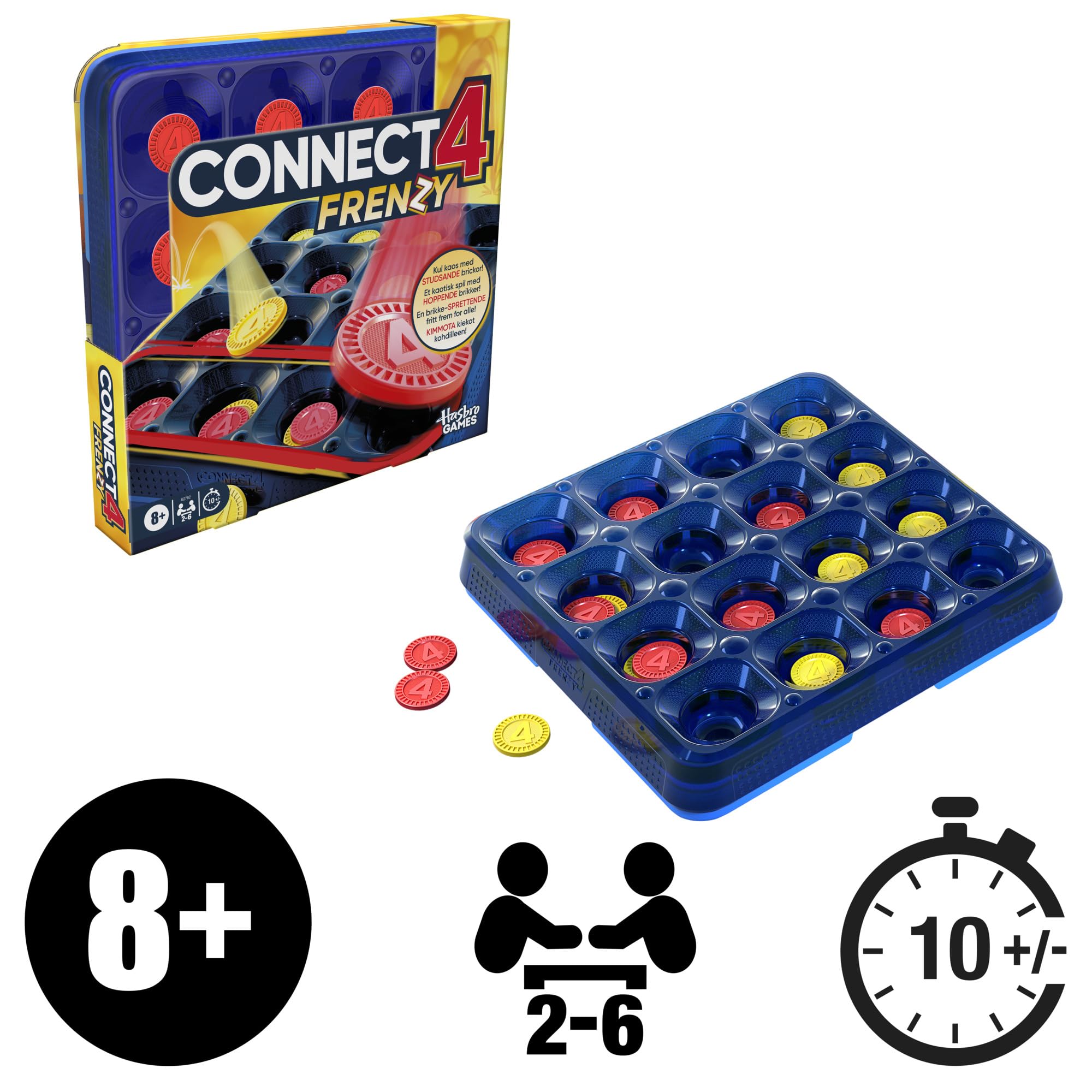 Connect 4 Giochi Frenzy - Versione Nordica