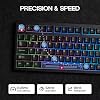 EPOMAKER HE80 Teclado gamer de efecto Hall, sondeo 8K y escaneo 32K | Cremoso con empaque, DKS, SOCD, intercambiable en caliente, retroiluminación RGB, alámbrico para PC y Mac (negro) 7