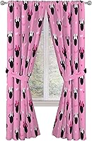 Vista 34 de Disney Mickey Mouse Jersey - Juego de 4 cortinas de 63 pulgadas (2 paneles, 2 alzapaños)