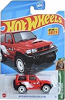 Vista 1 de Hot Wheels Mitsubishi Pajero Evolution, Tacos de barro 3/5 [rojo] 175/250