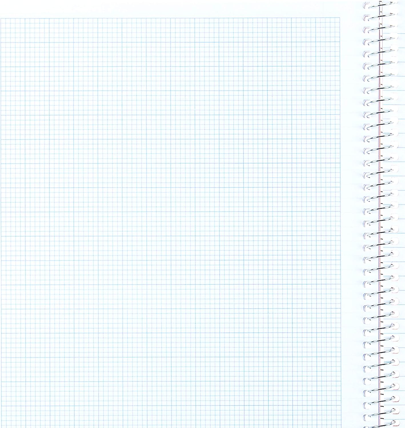 National Engineering and Science Notebook, Quadrille Rule (10 sq/in), White Cover, (60) 11 x 8.5 Sheets
