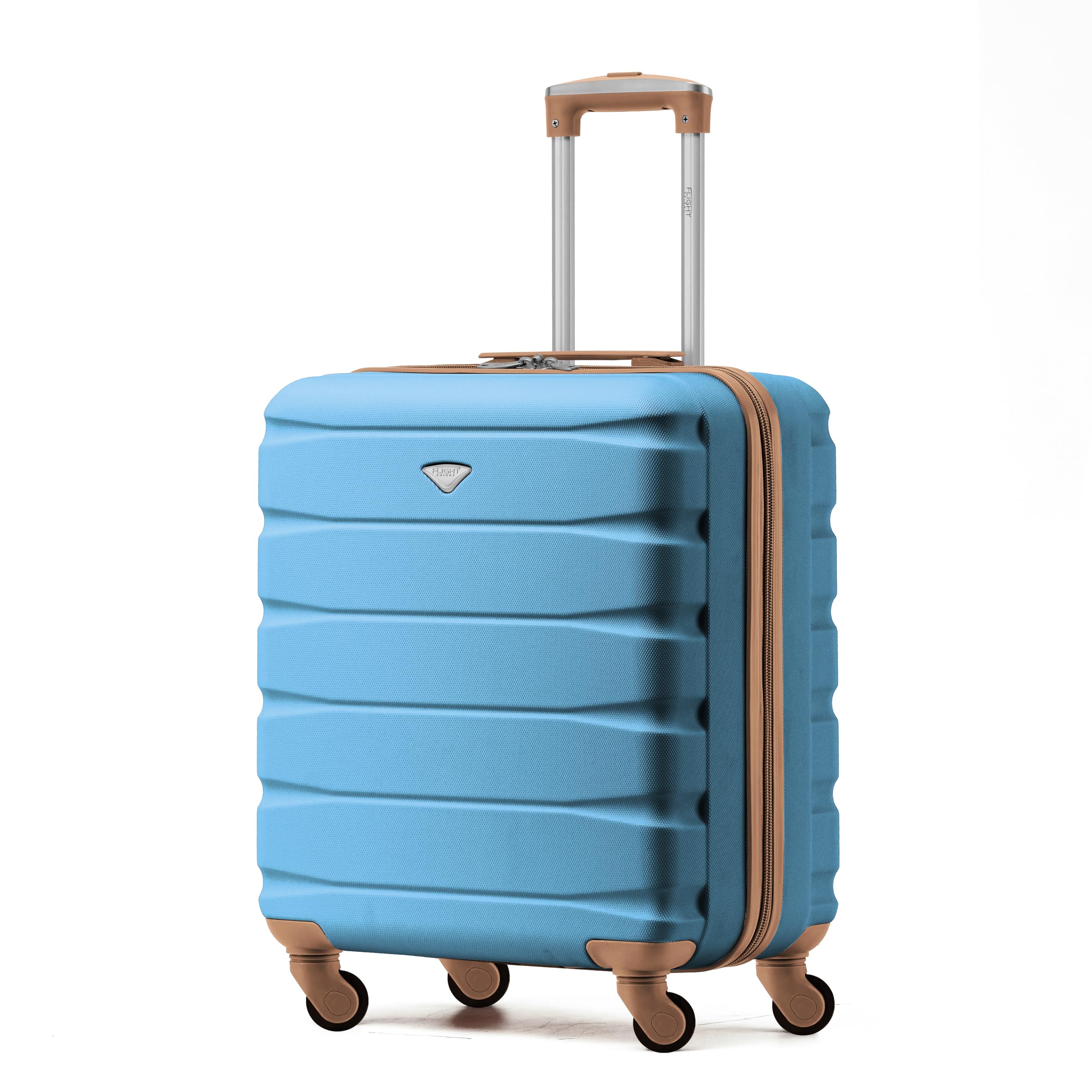 Flight Knight Lightweight 4 Wheel ABS Hard Case Medium Suitcase Approved for Over 100 Airlines Including easyJet, British Airways, Ryanair, Jet2, Emirates & Many More - Check-in Medium Size 25" — view 211