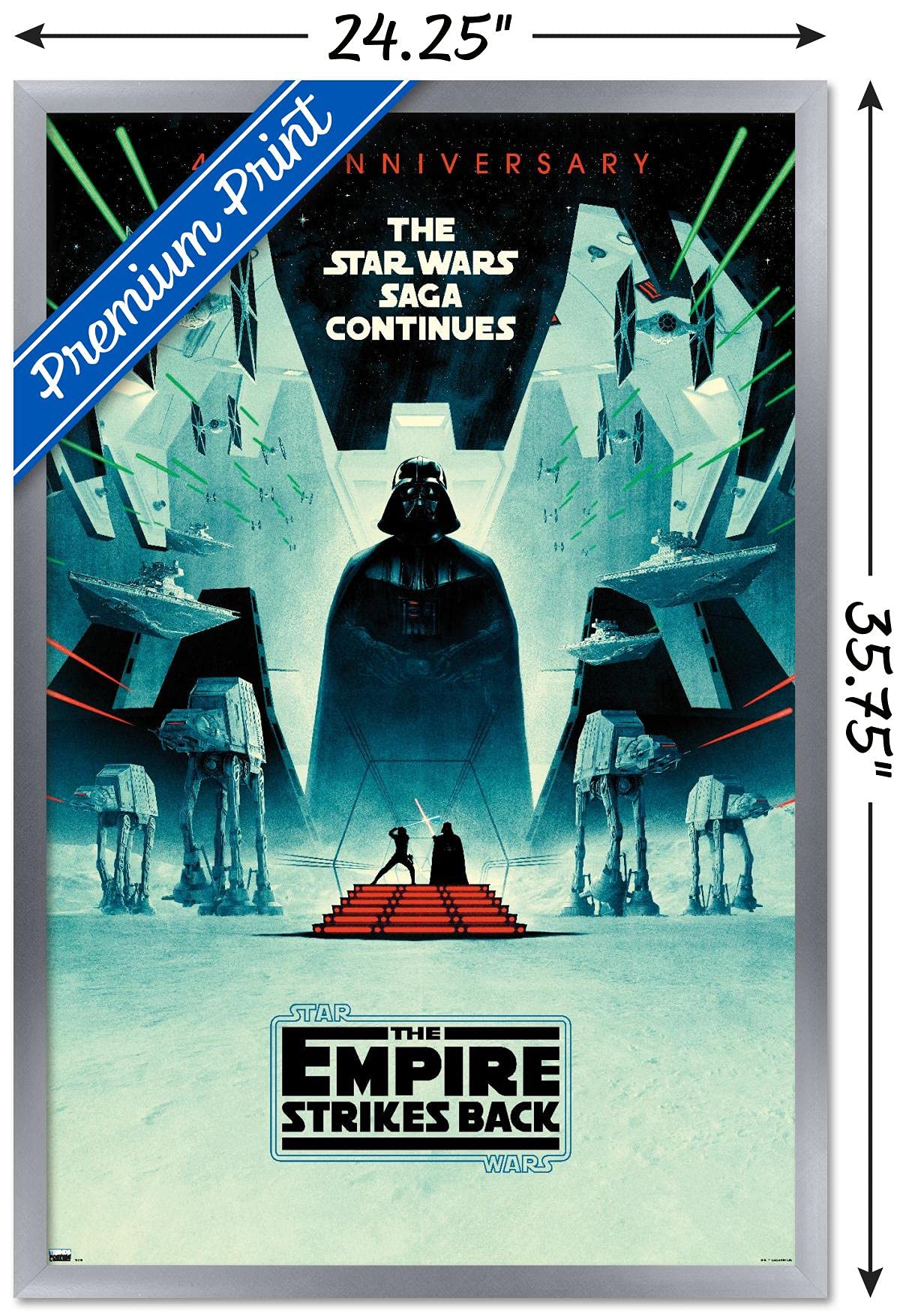 Amazon.com: Trends International Star Wars: The Empire Strikes