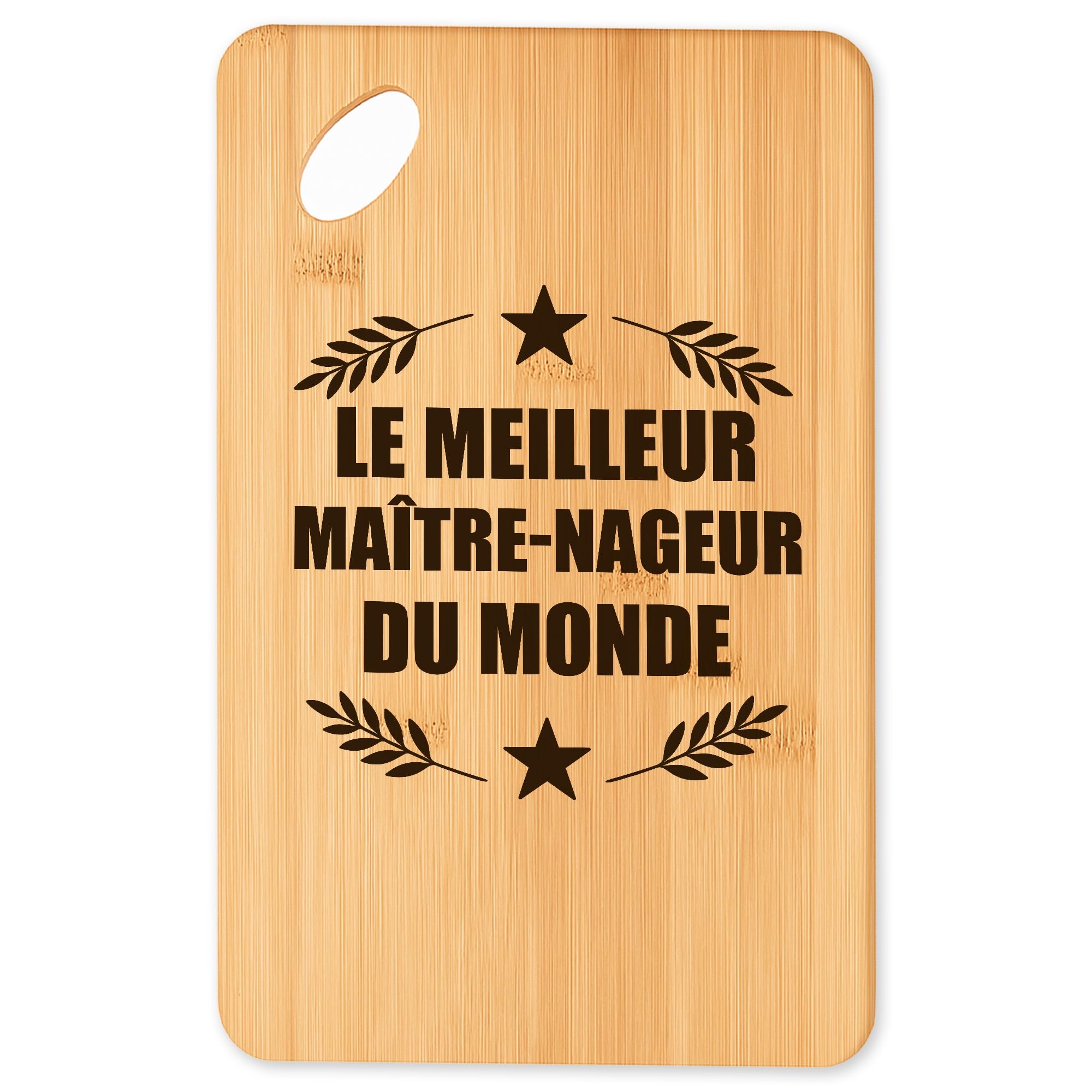 Planche à découper en bambou Meilleur Maitre-nageur