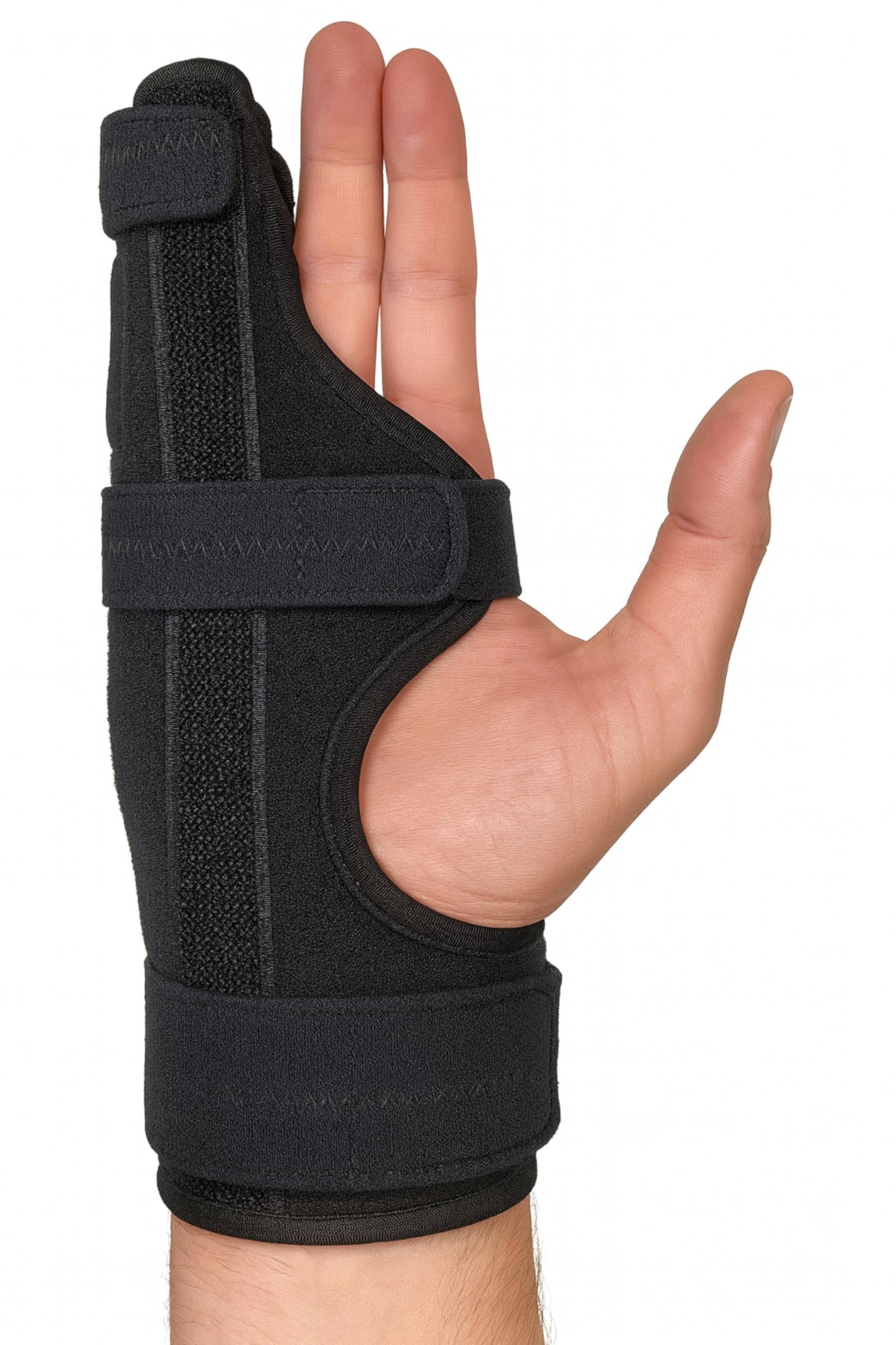 Metacarpal Finger Splint Hand Brace | Pinky Finger Splint for Boxer Fracture Broken Ring Finger | Pinky Finger Cast Trigger Finger Immobilizer Straightener Ulnar Groove Sprint Support | SMALLER RIGHT