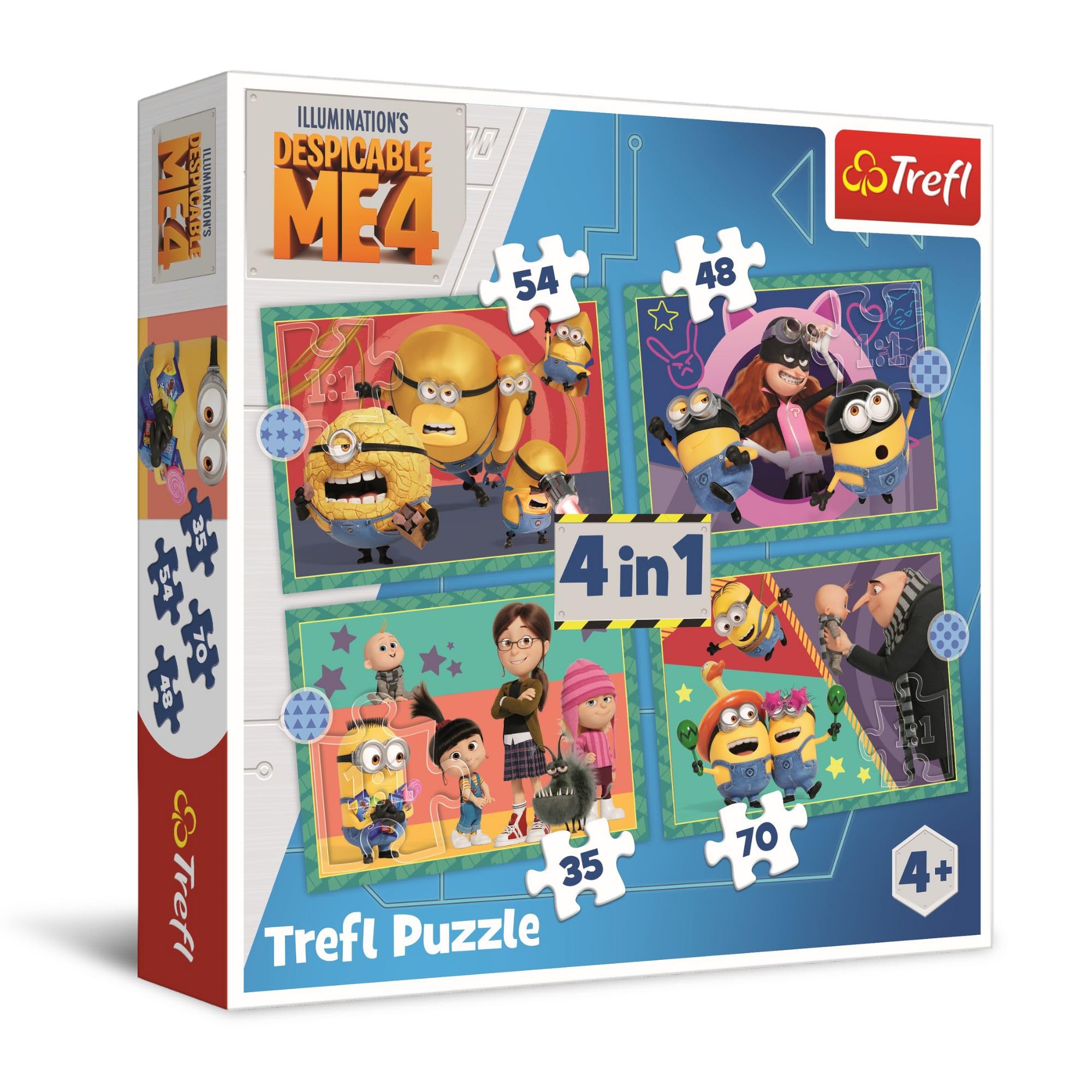 4 in 1 Puzzle - Minions