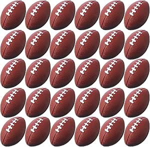 Amazon.com: Blulu 30 Pack Mini Foam Football 2.17