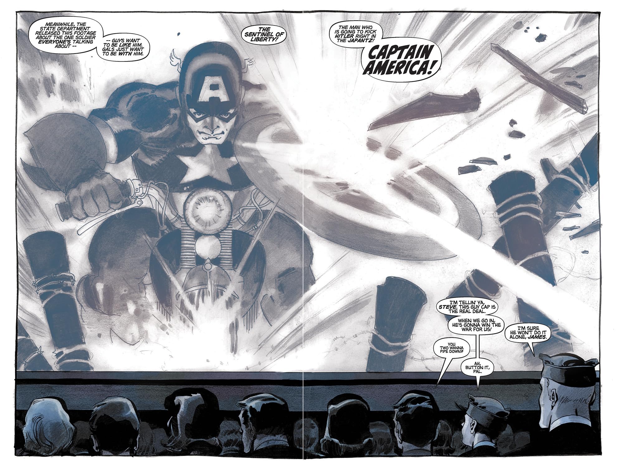 Jeph Loeb & Tim Sale: Captain America: 1
