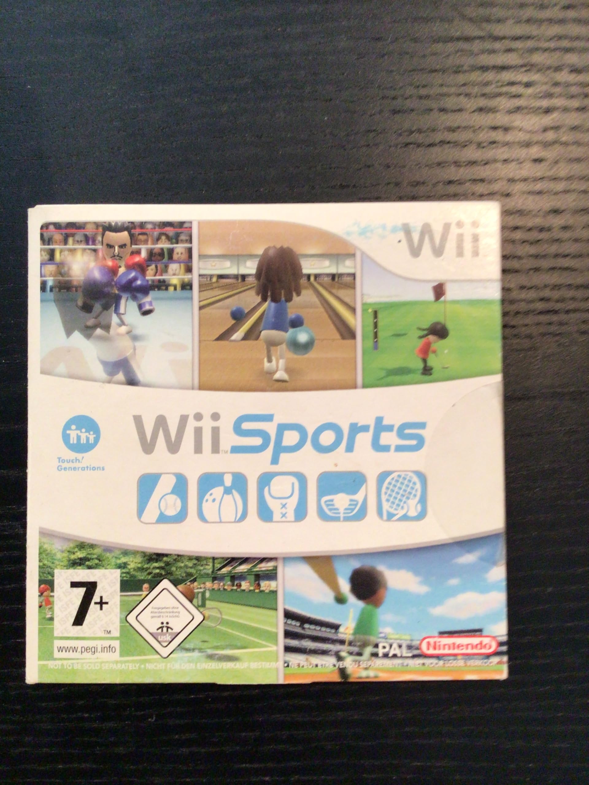 Nintendo Wii console per videogiochi (tra cui Wii Sports) & Wii Remote [Regno Unito]& Nunchuk [Wii]&& Wii console Bundle combinazione