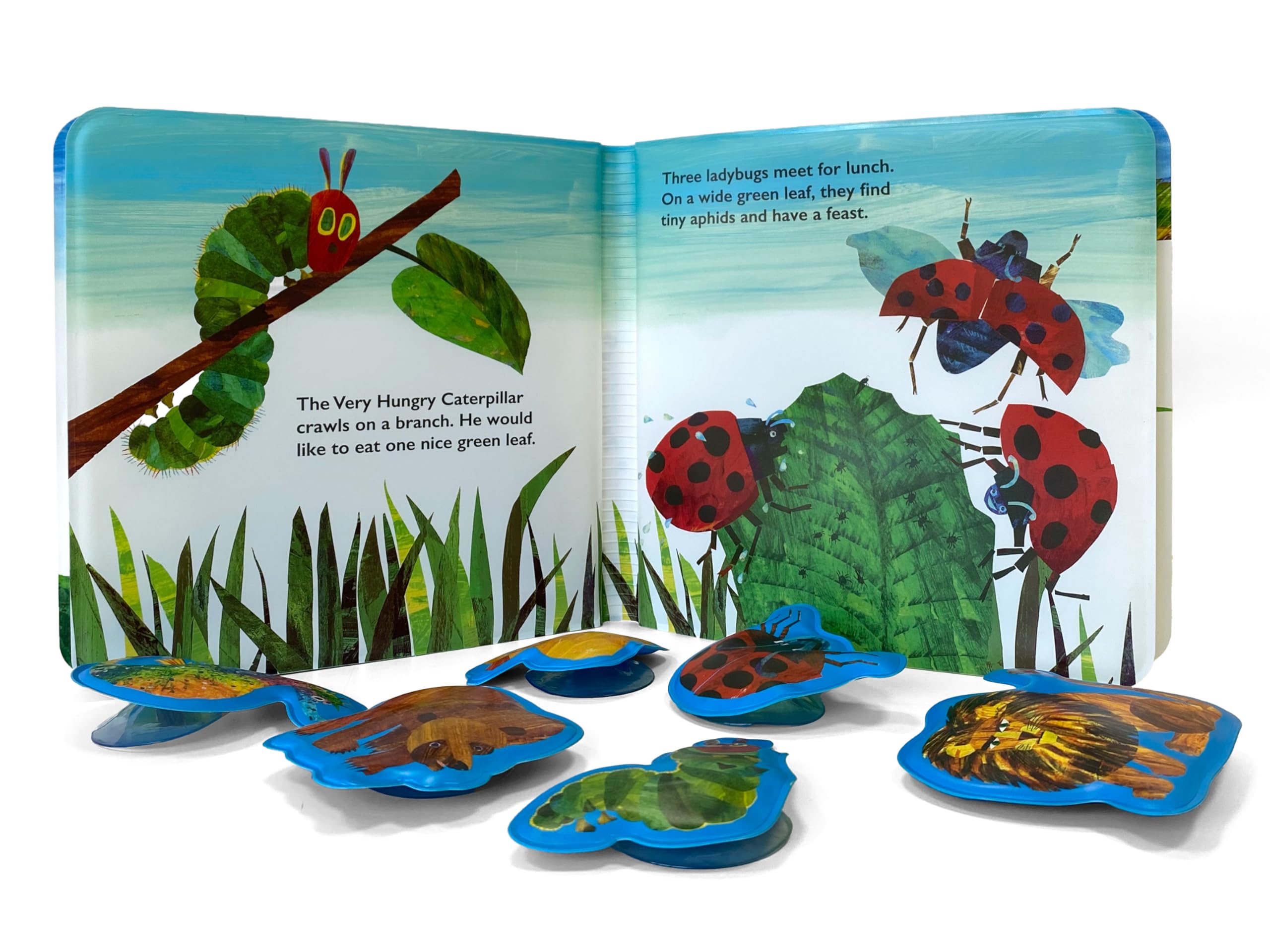 The World of Eric Carle Bath Time Books - Activity Books for kids, Bath book, 6 Padded suction cups, 1 Mesh bag - Image 5