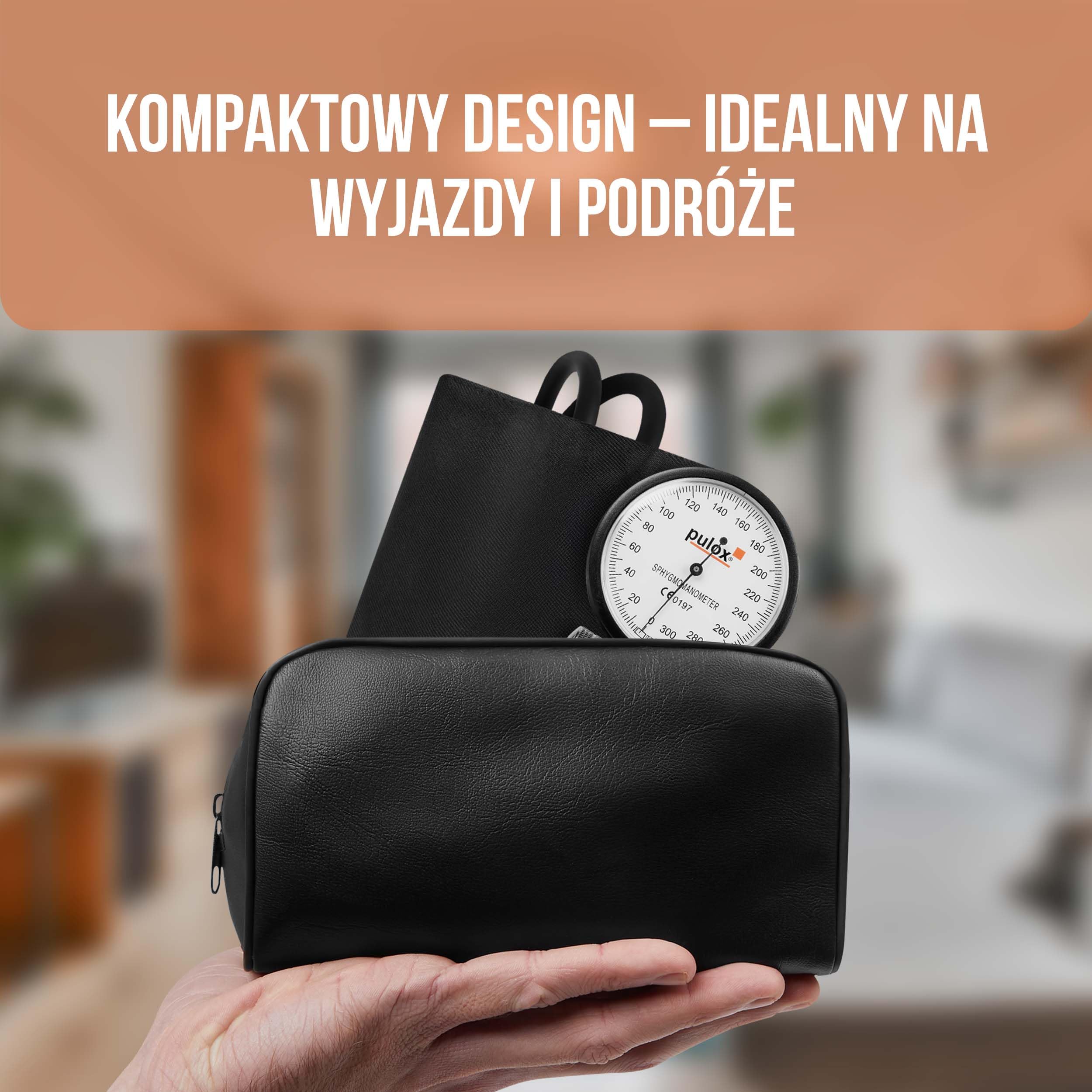 Pulox Ciśnieniomierz Ręczny - Sfigmomanometr Aneroidowy do pomiaru ciśnienia tętniczego na ramieniu