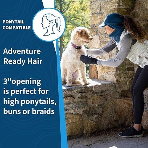 Miniatura 4 de TrailHeads Trailblazer Adventure - Juego de regalo para mujer con gorro y calentador de cuello de microforro polar