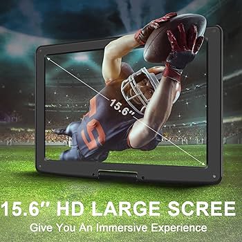 ✨新品✨ポータブルDVDプレーヤー 15.6インチ 6時間連続再生 大画面 ✨新品✨ポータブルDVDプレーヤー 15.6インチ 6時間連続再生 大