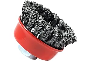 Forney 72757 knotted wire cup brush