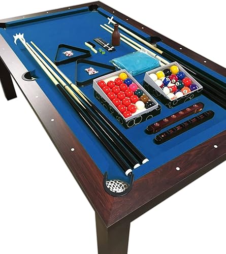 Miniatura 4 de Mesa de billar 7FT Modelo Blue Sky Snooker Accesorios Completos 7FT Conviértete en una hermosa mesa! Plan de cobertura incluido en el precio