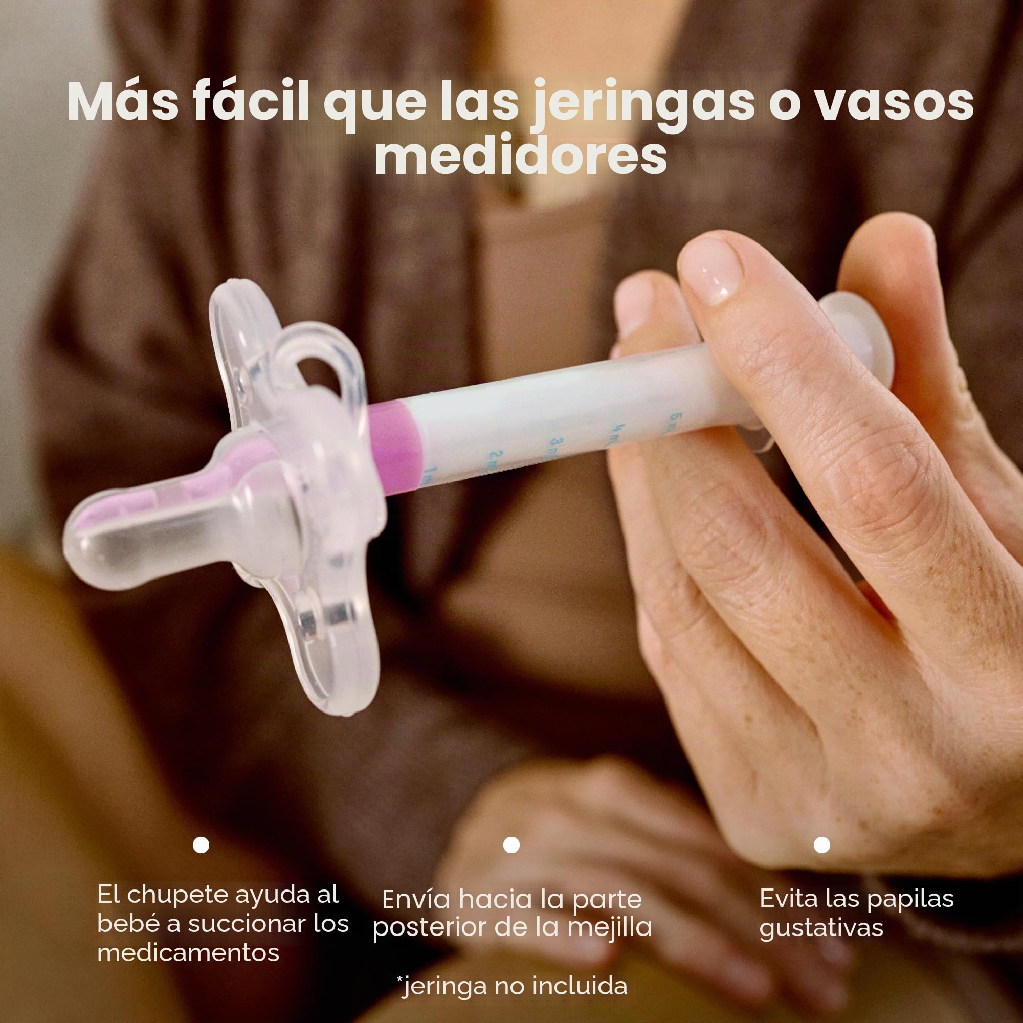Frida Baby Dispensador de medicina estilo chupete