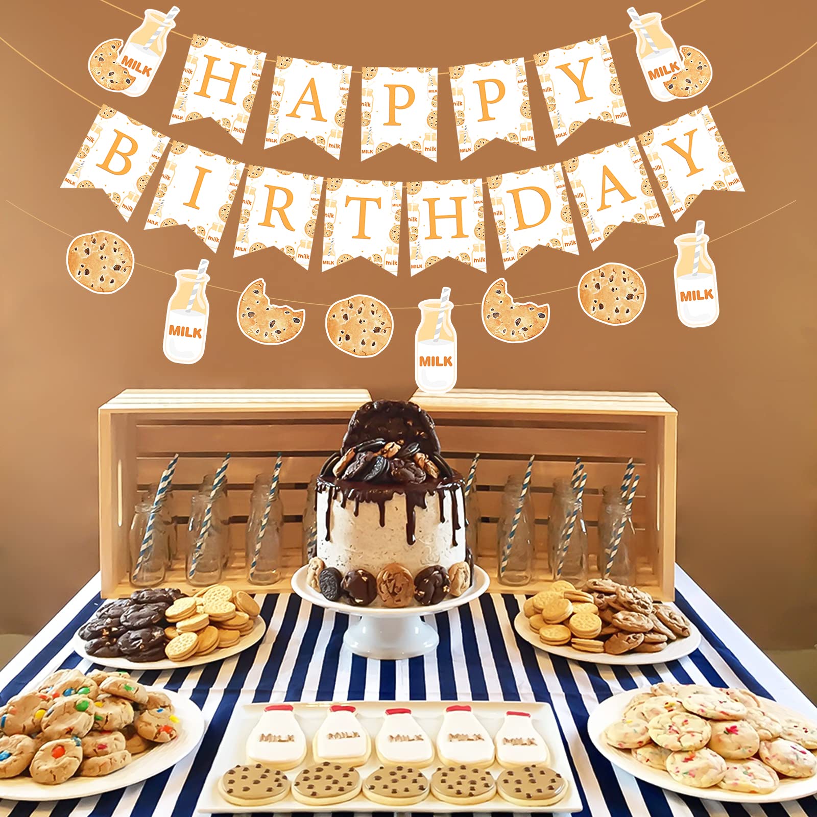 Bannière De Bête De Dessin Animé Décorations D'anniversaire Baby Shower