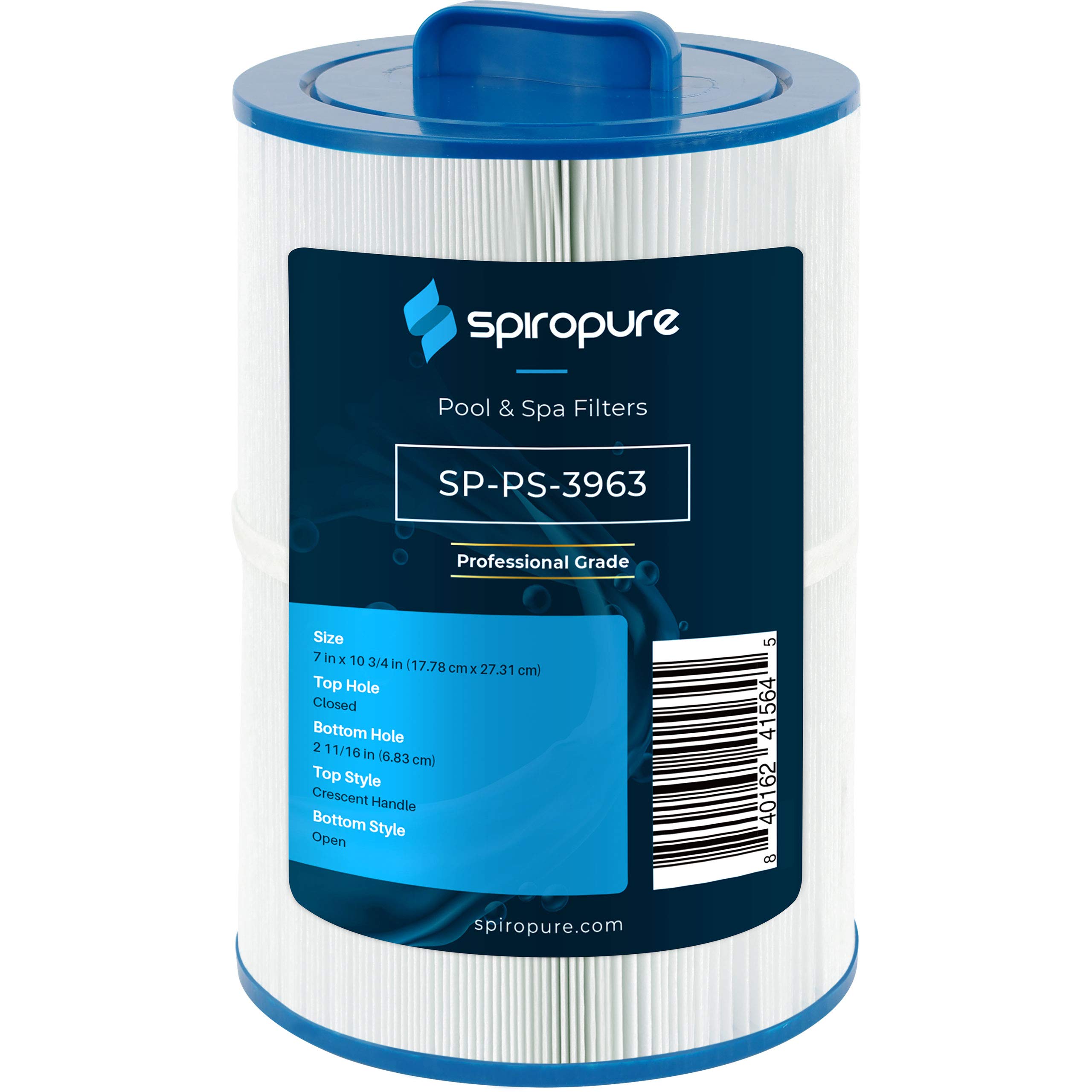 SpiroPure Replacement for Unicel C-7350 Filbur FC-3963 Pleatco PCD50N Caldera Spas 50 73532 1019401 Hot Tub Spa Pool Filter Replacement Cartridge