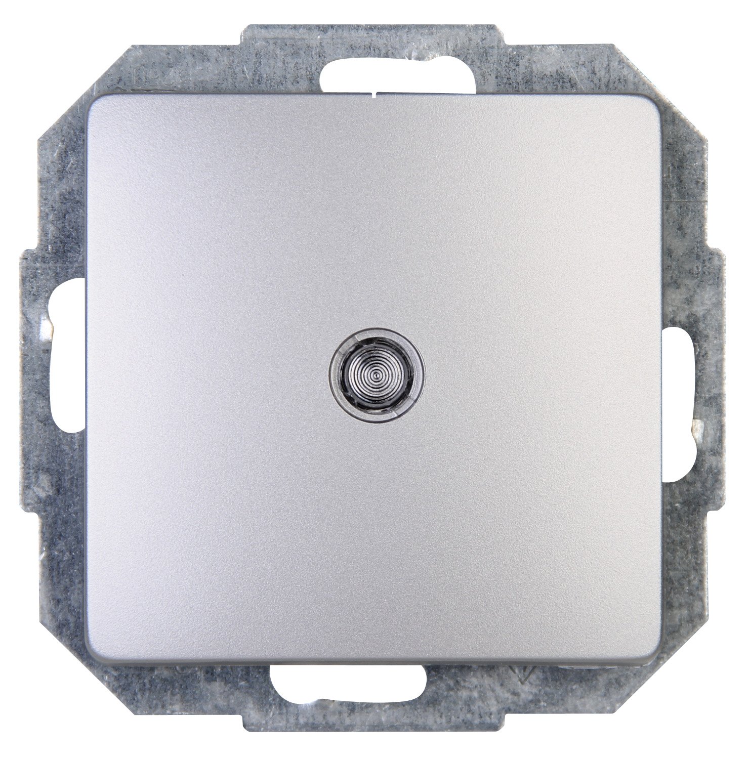 Kopp Paris 651377085 Switch Illuminated, Silver