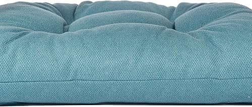 Miniatura 5 de Cojín para silla, paquete de 4 cojines para sillas de comedor, almohadillas para sillas y tapete con lazos para asiento de cocina interior y