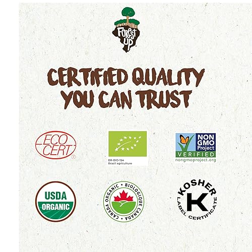 Vista 76 de Snack The True Organic Brasil Nuts 15 oz – Crudos y sin sal – Kosher – Saludables ricos en proteína vegetal – Cosechados en la selva amazónica