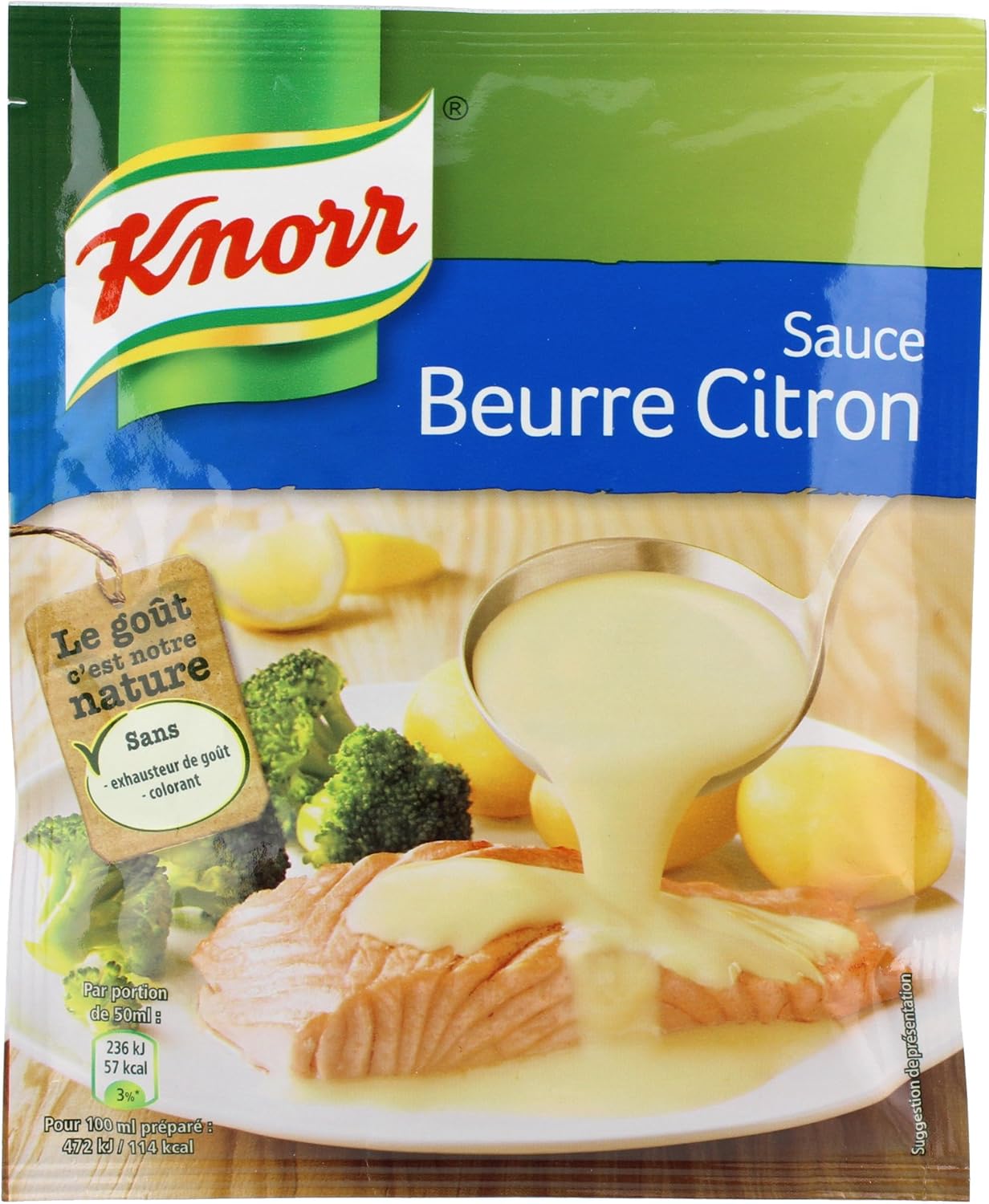 Knorr Sauce Beurre Citron Déshydratée 20 cl Lot de 7 Amazon.fr