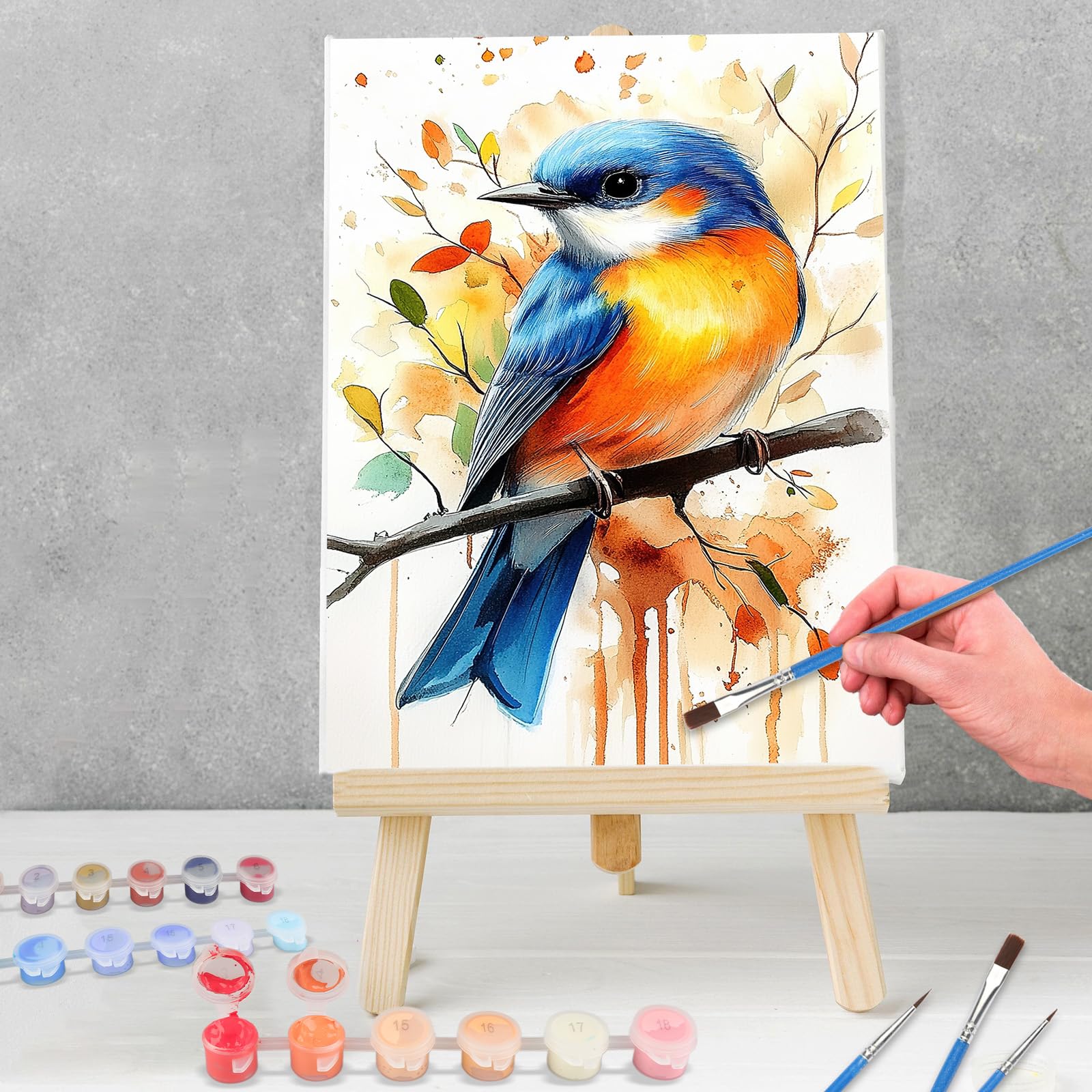 Malen Nach Zahlen Erwachsene 70 X 90 Cm, Malen Nach Zahlen Landschaft Paint By Numbers Straße DIY Painting By Numbers Erwachsene Leinwand Kit Mit