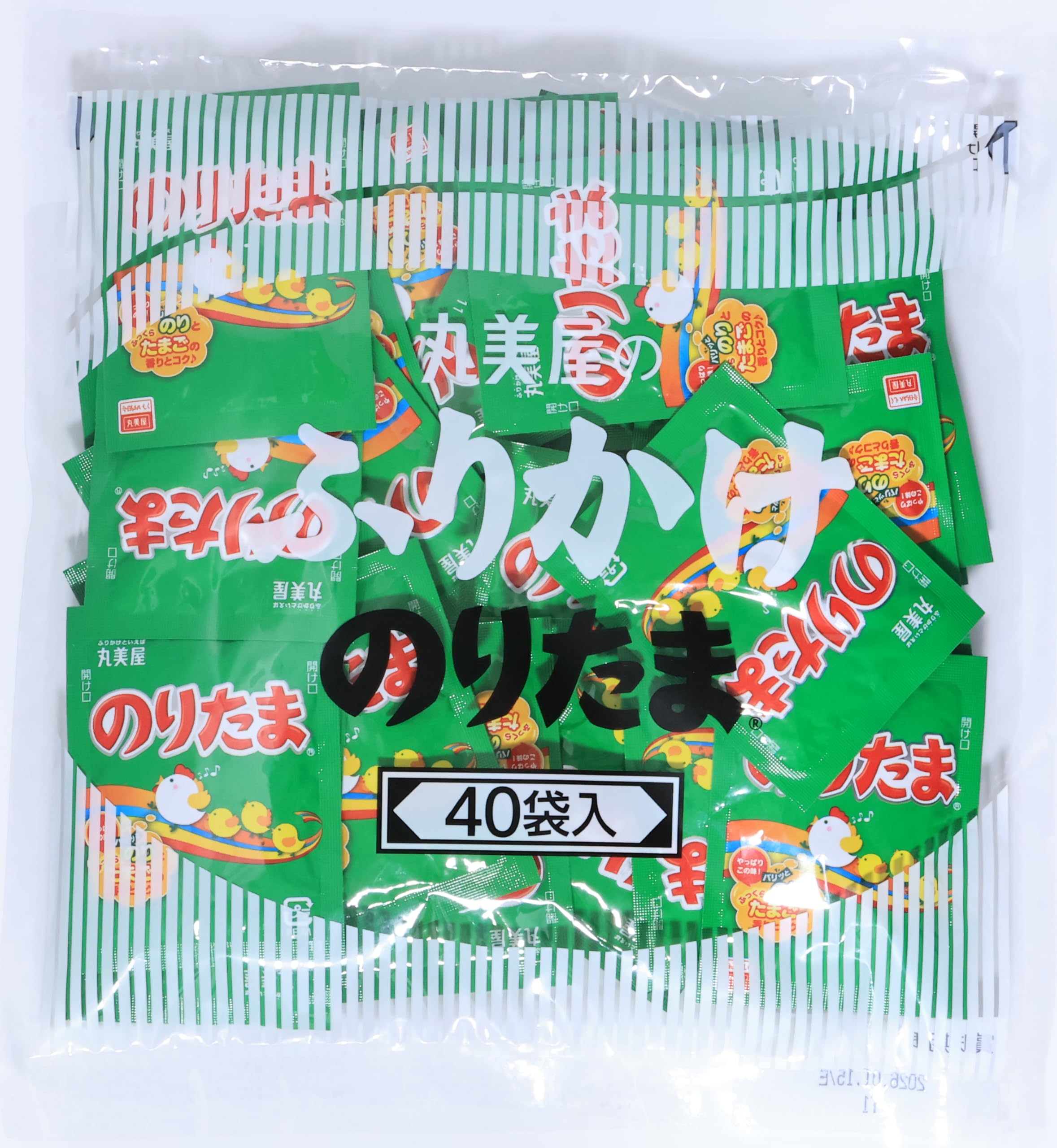 Amazon.co.jp: 丸美屋フーズ のりたま 2.5g×40食入 : 食品・飲料・お酒