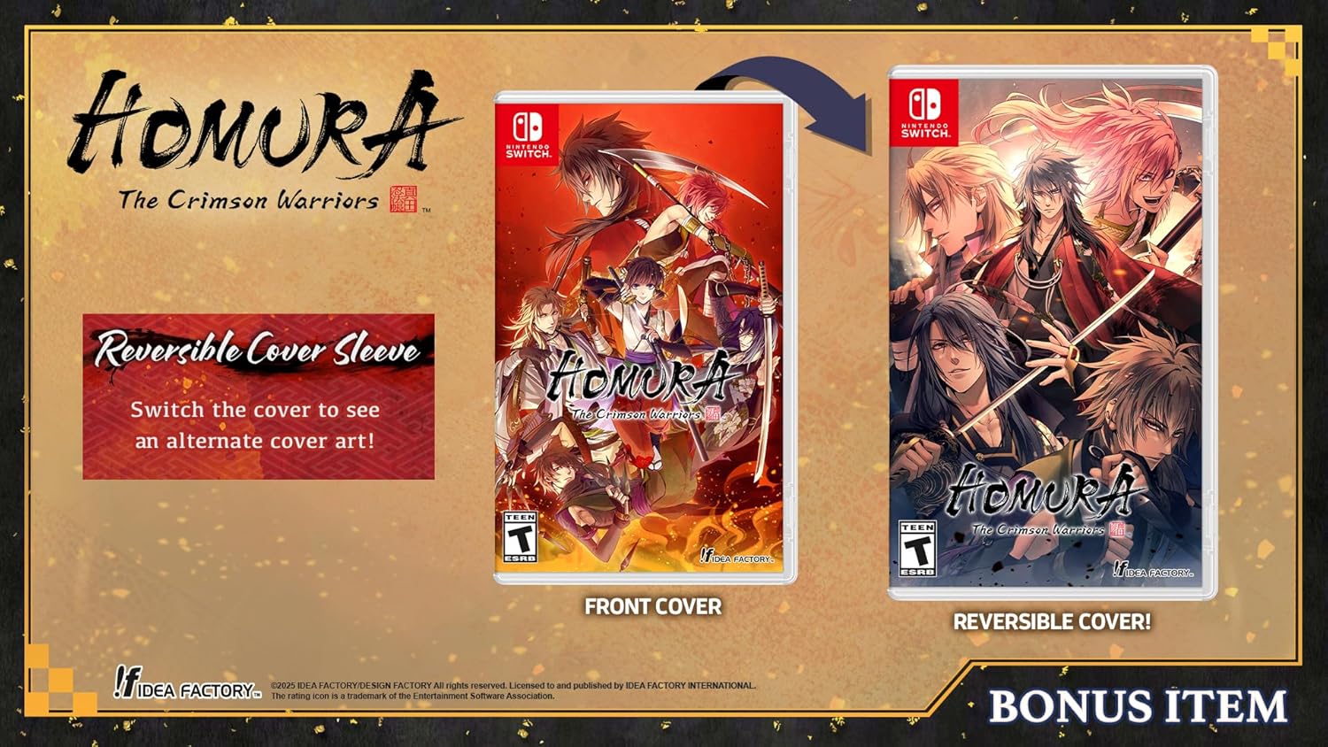 Homura: The Crimson Warriors - Nintendo Switch