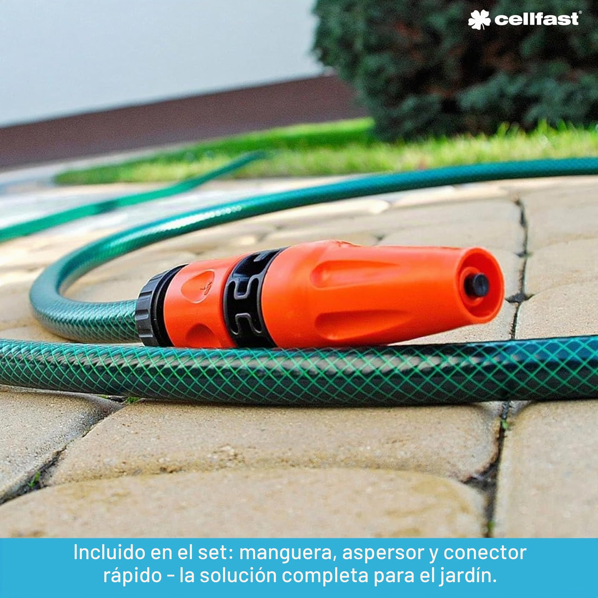 Cellfast 5901828850073 Jardín Manguera, Verde, 20 m