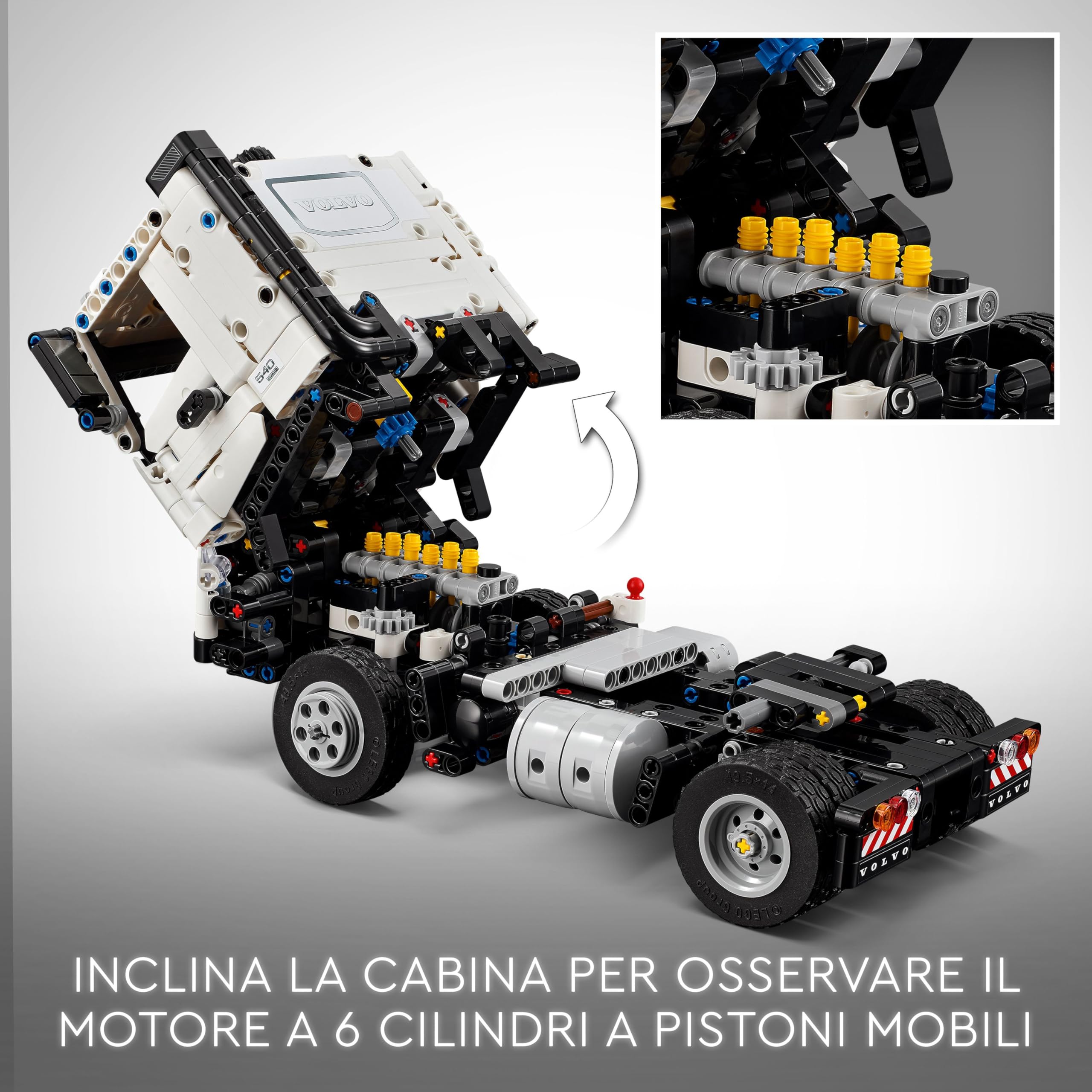 LEGO Technic Volvo FMX Truck & EC230 Electric Excavator Toy for 10 Plus Year Old Boys & Girls, Vehicle Building Set for Kids Who Love Heavy-Duty Construction Models, Birthday Gift Idea, 42175