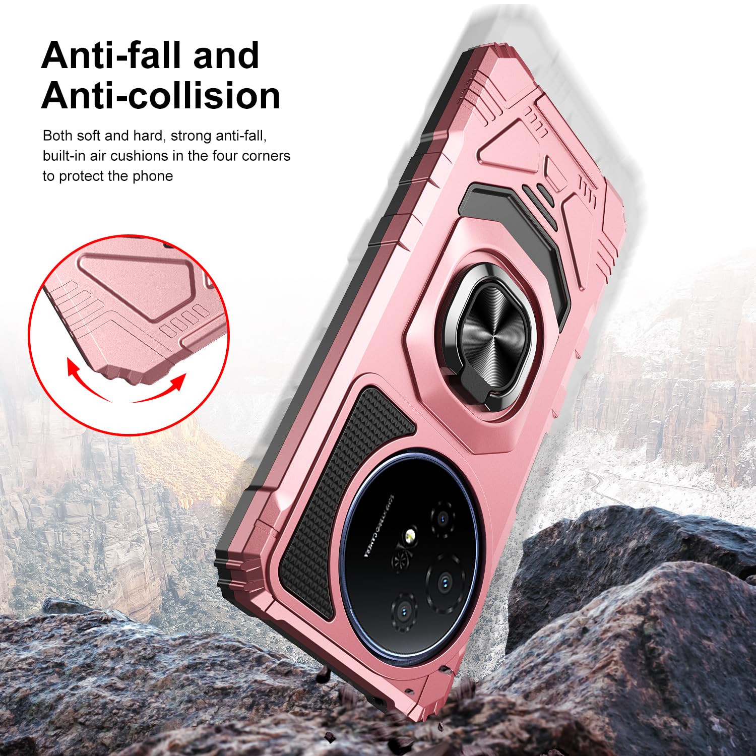 Amazon.com: Mocotto for TCL 50 XL 5G Phone Case TCL 50 XL NXTPAPER 5G Case with Tempered Glass Screen Protector,Military Grade Heavy Duty Shockproof Protective Cover,with Ring Kickstand (Rose Gold) : Cell Amazon.com: Mocotto for TCL 50 XL 5G Phone Case TCL 50 XL NXTPAPER 5G Case with Tempered Glass Screen Protector,Military Grade Heavy Duty Shockproof Protective Cover,with Ring Kickstand (Rose Gold) : Cell