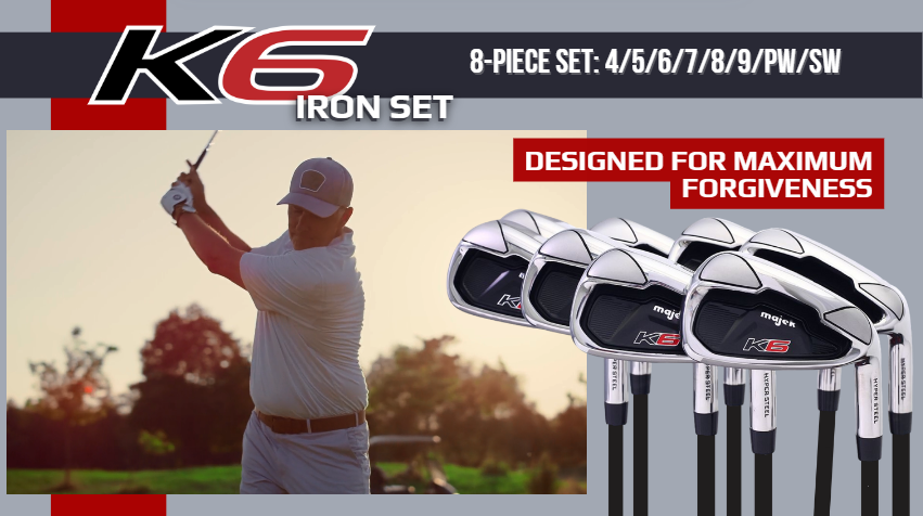 Amazon.com: Majek K6 Iron Set Complete 8-Piece Men's Iron Set (4