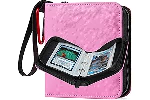 GEAoffice Mini Card Binder 2-Pocket: Small, Lightweight, Perfect for 80 Cards