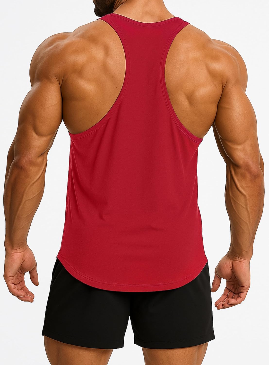 Men's Bodybuilding Stringer Tank Top Sleeveless Gym Shirts - Image 2