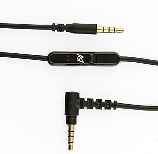 Accessory House compatible Cable for Samsung Android, Apple iPhone, iPad, laptops. Compatible with MDR-1000X MDR-1000XM2 MDR-1AM2 MDR-1A MDR-100AAP Beats Studio 2/3 Solo 2/3 ATHMSR7 Beoplay H4 H6 H7 H8 H9 Skullcandy headphones