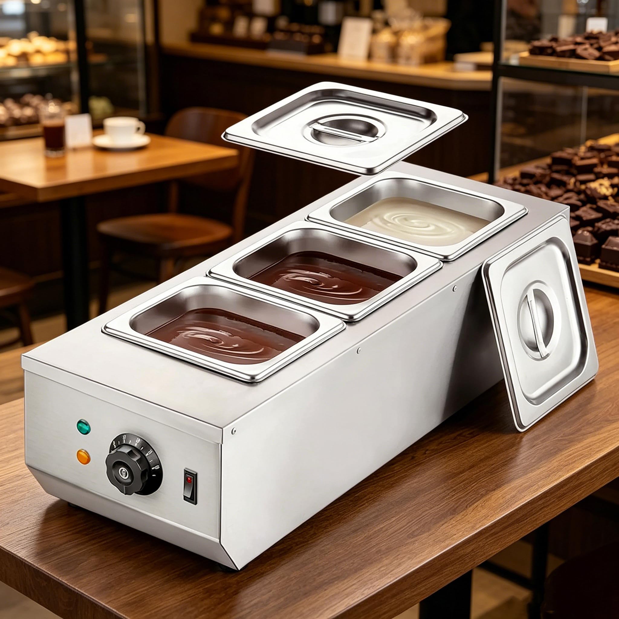 Appareil à fondue pour bonbons et ateliers chocolatés en famille ou entre amis gourmands
