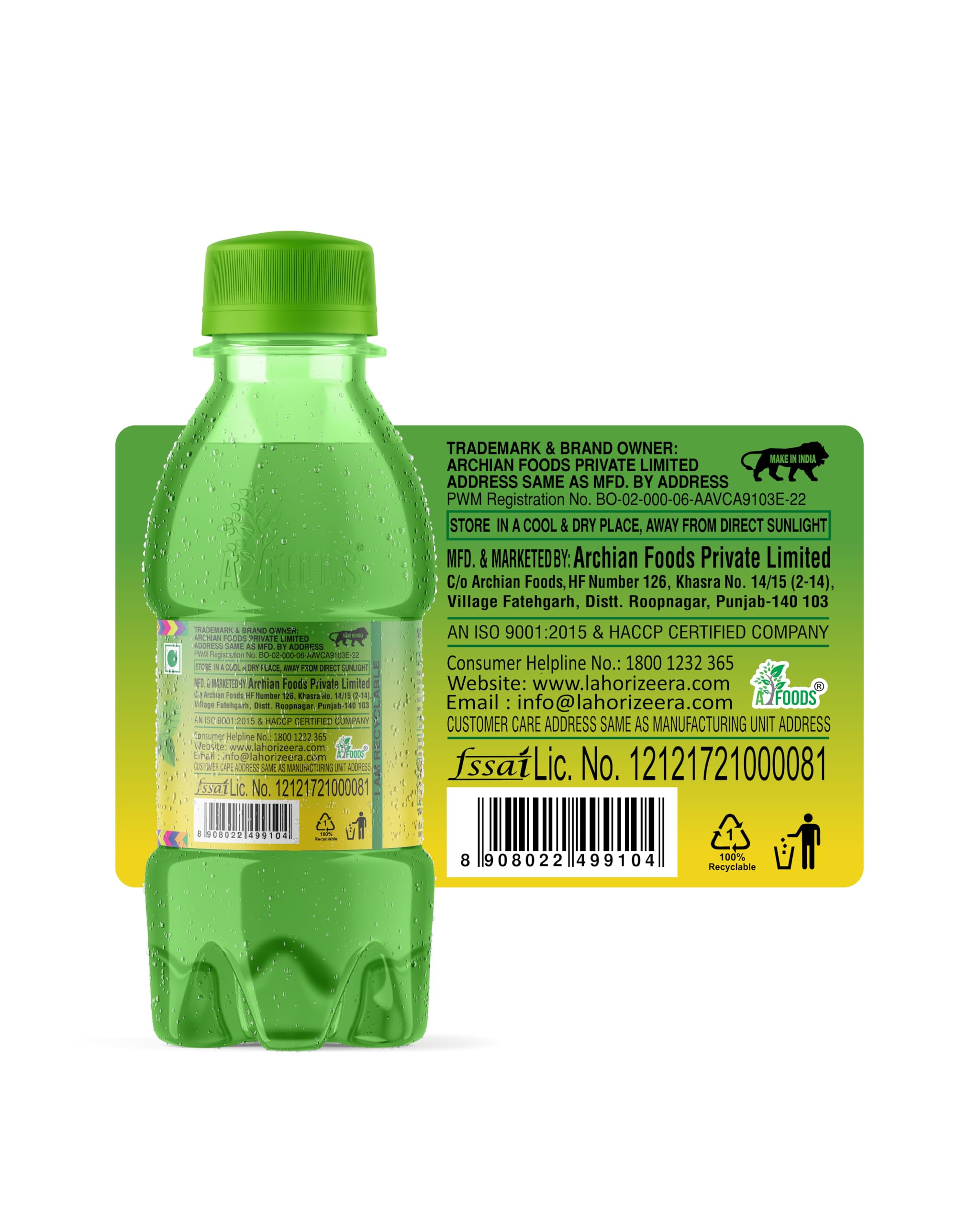Lahori Minty Lemon 160mL : Amazon.in: Grocery & Gourmet Foods