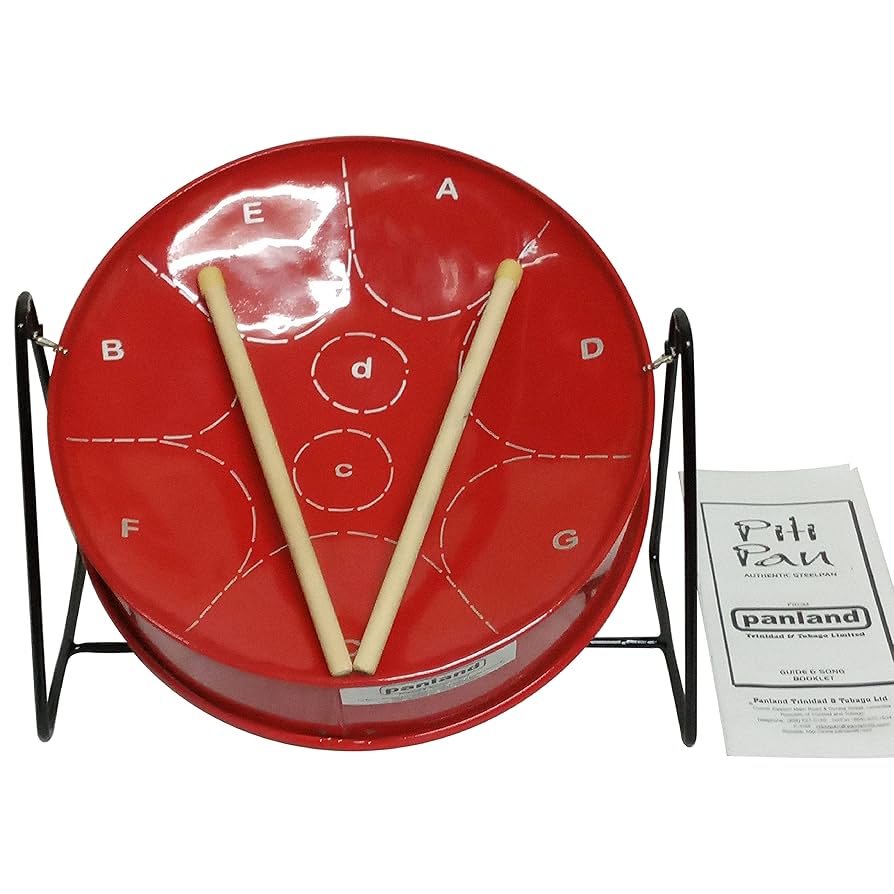 Amazon.com: Miniature Steelpan (鋼鼓) 直徑10 英吋(約10 公分
