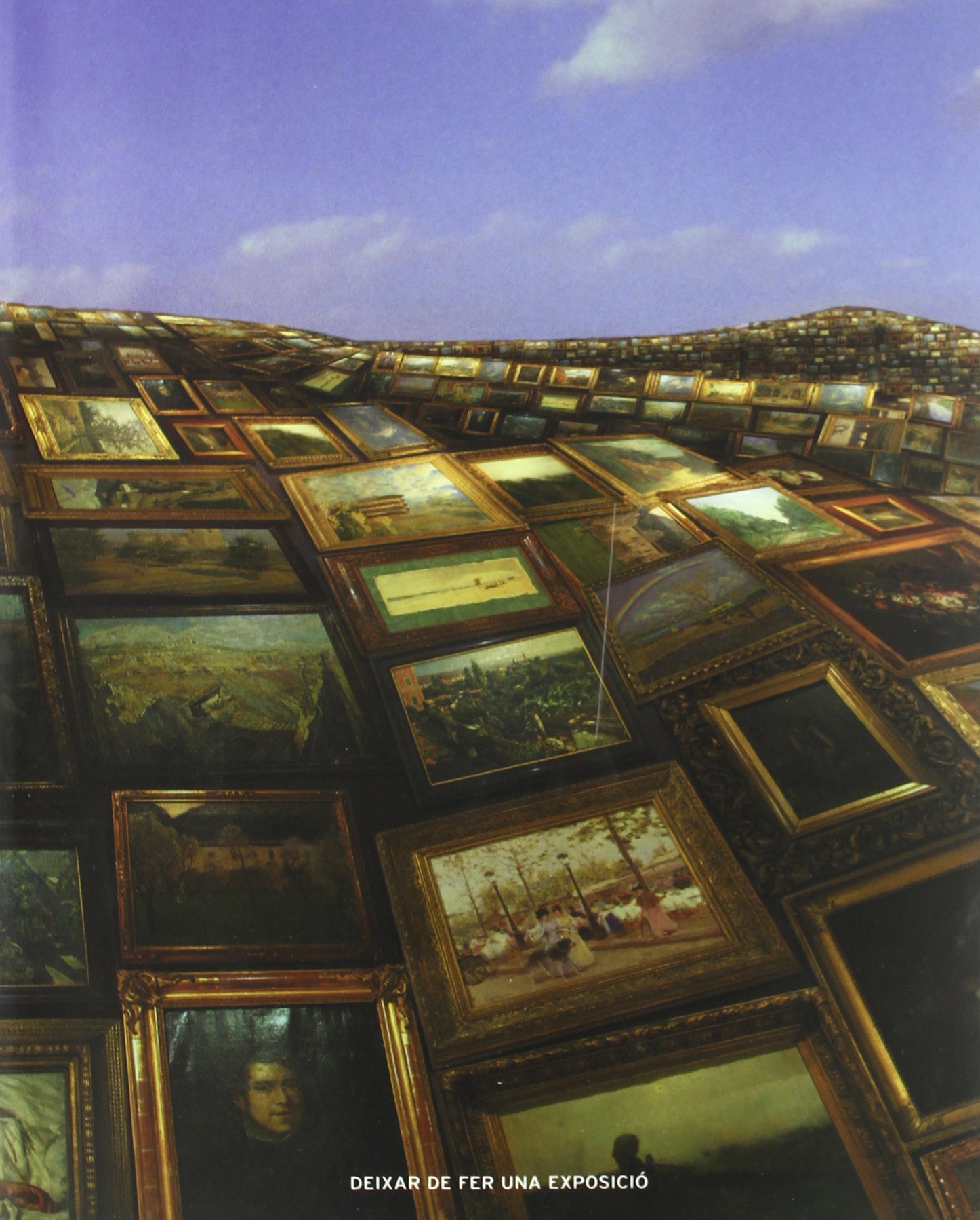 Perejaume: Des-Exhibit beau livre de table pour salon design