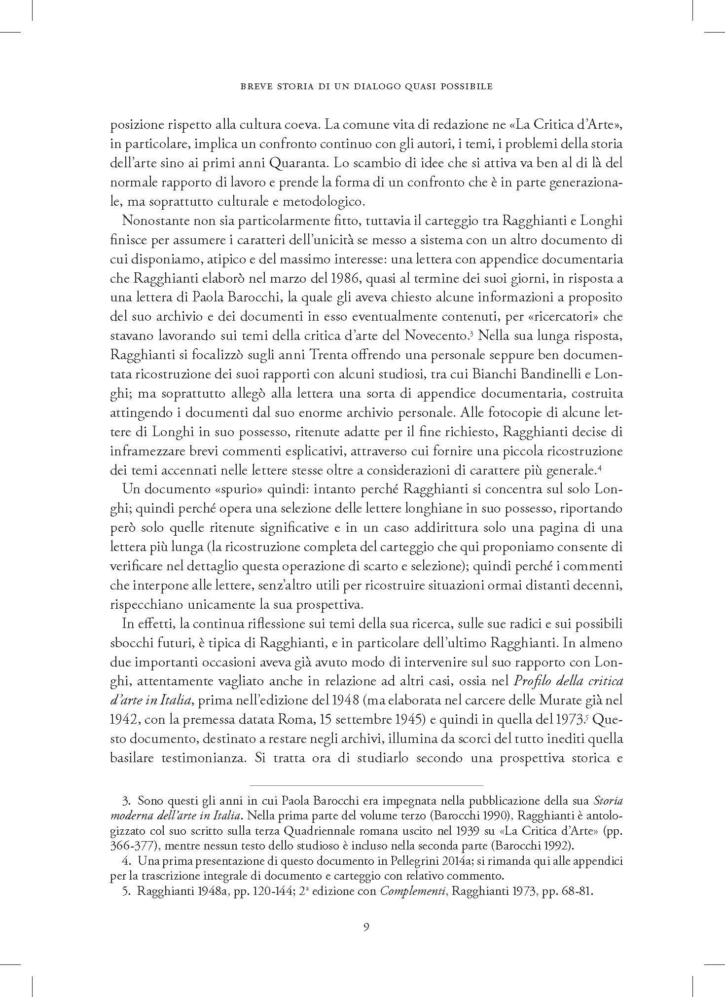 Longhi e Ragghianti. Quel che resta di un dialogo. Lettere 1935-1953
