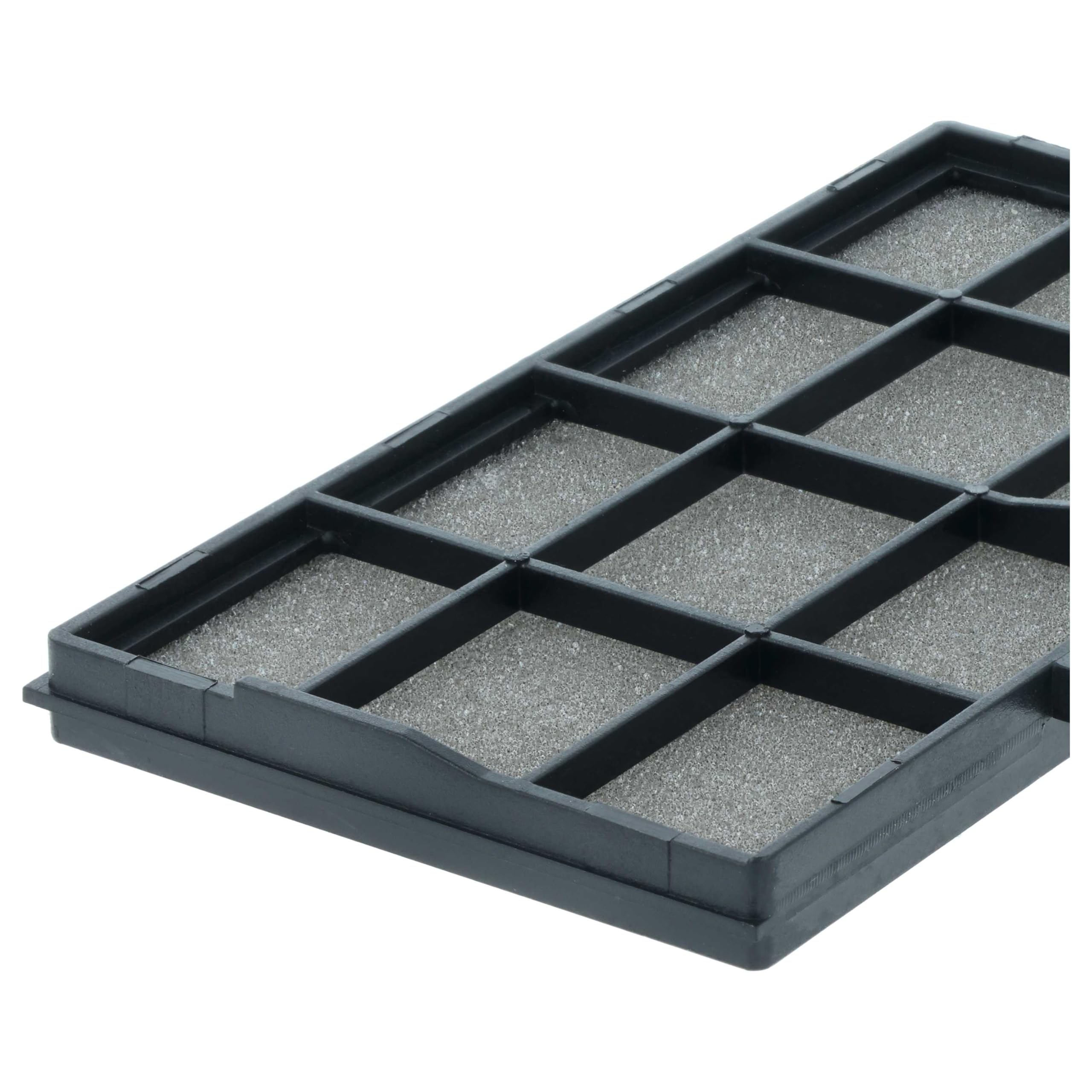 vhbw Luftfilter kompatibel mit Epson EB-E20, EB-E10, EB-S02, EB-S01, EB-FH08, EB-FH06, EB-E500 Beamer - Staubfilter 10,4 x 10,2 x 1 cm