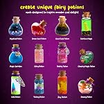 Dan&Darci Magic Fairy Potion Kit for Boys - Birthday Gifts for Girls - Gift Ideas for Girls Ages 6, 7, 8, 9, 10 - Toys 8-10, 7-8 - Arts & Crafts for Boys 6-8