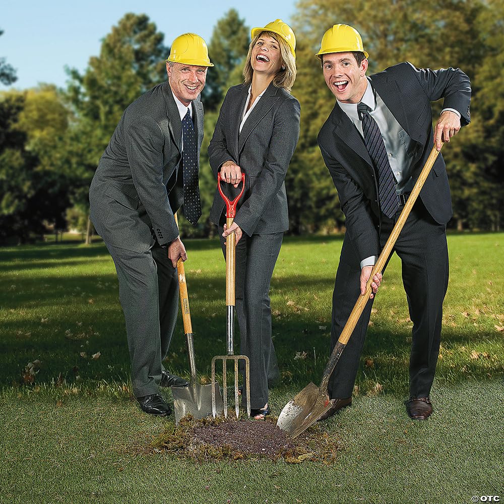 Yellow Construction Hats (1 Dozen) - Bulk, Model: IN-25-1615