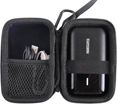 WAIYUCN Hard Carrying Case Compatible with MANSCAPED The Handyman Compact Face Shaver Case.