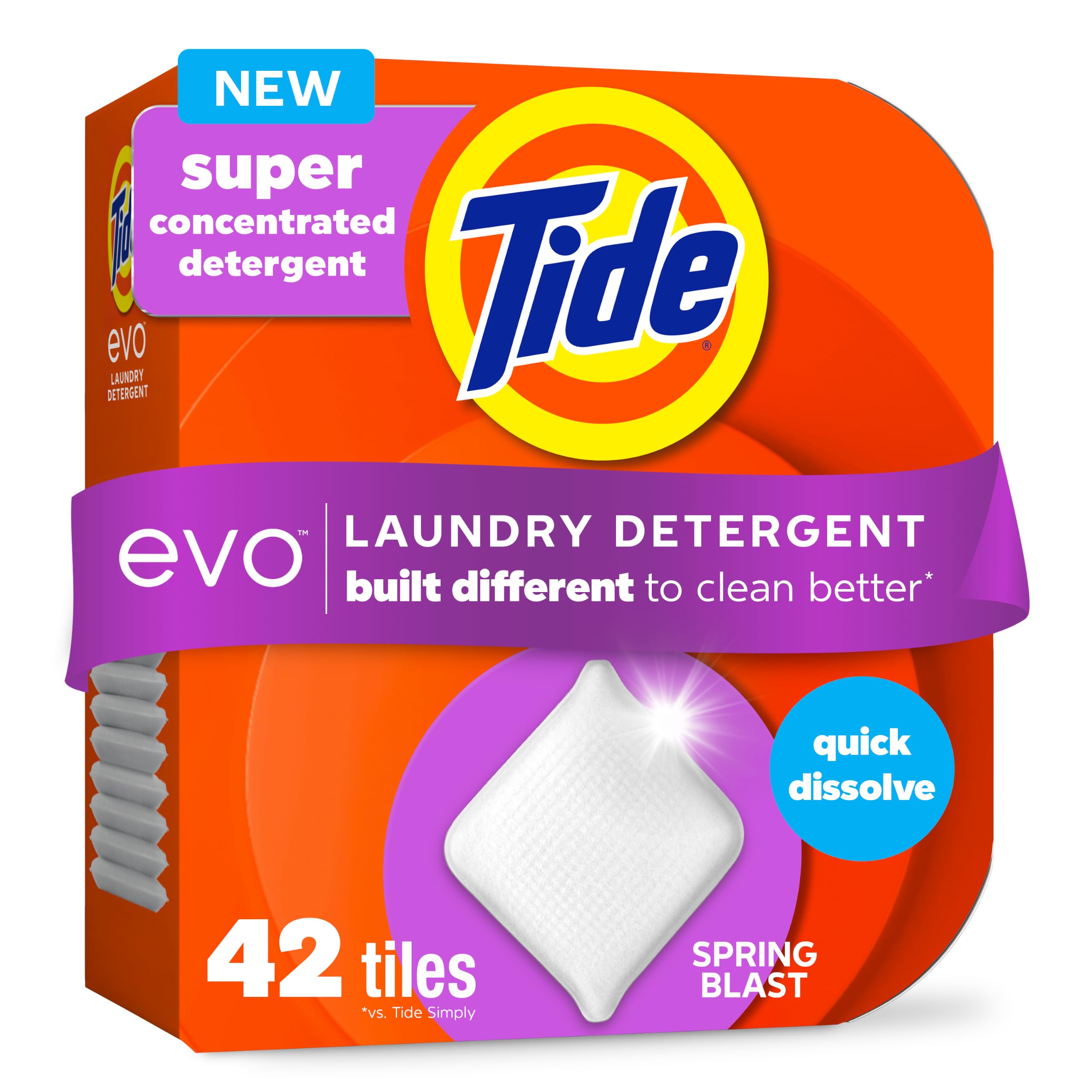 Tide evo Laundry Detergent Spring Blast Scent