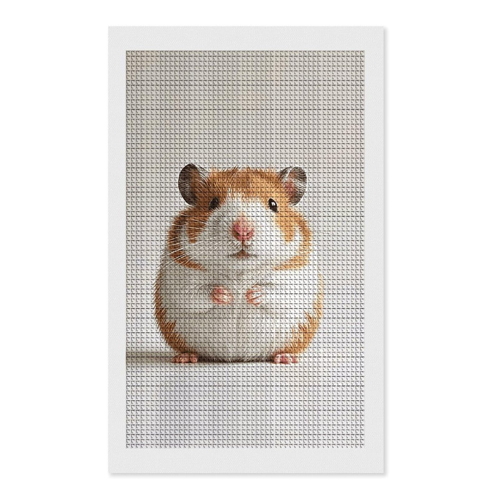 FodPand Hedgehog 5D Diamond Painting Kits for Adults Beginners Full Drill Square Diamond Dots Pictures Gem Art Supplies for Home Wall Room Decoration DIY Craft Set Gift 12x20