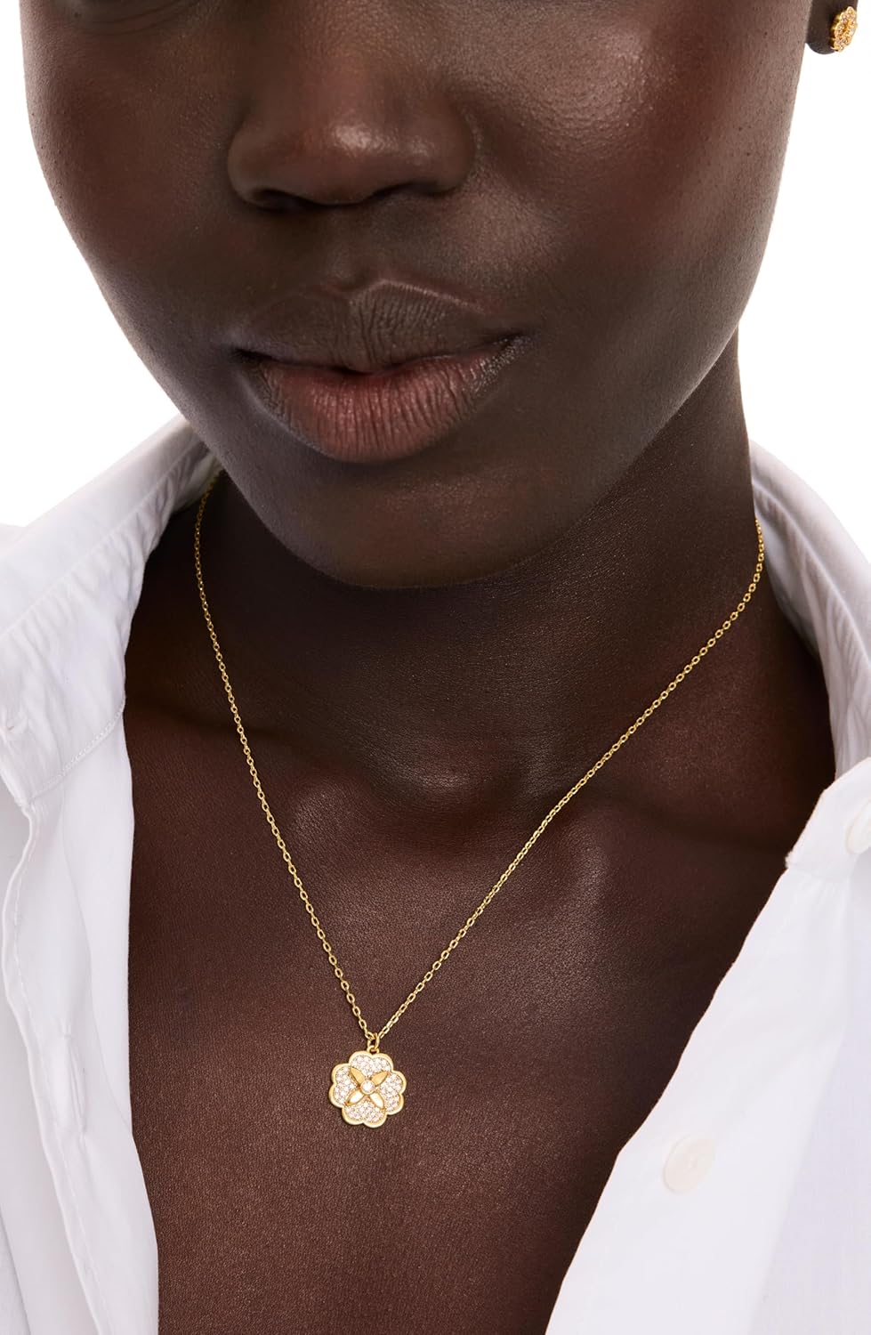 kate spade new york Heritage Bloom Necklace