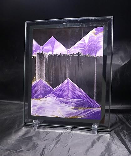 HY HAOYING ITTA - Imagen de arte de arena en movimiento, arte de arena dinámica 3D, movimiento líquido, visión de arco iris, imagen de arena,